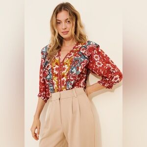 Free People Blouse/Bodysuit
